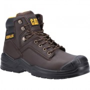 CAT - Striver Safety Boots With Bump Cap - Brown